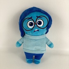 Disney Pixar Inside Out 2 Blue Sadness 9" Plush Stuffed Animal Doll Toy