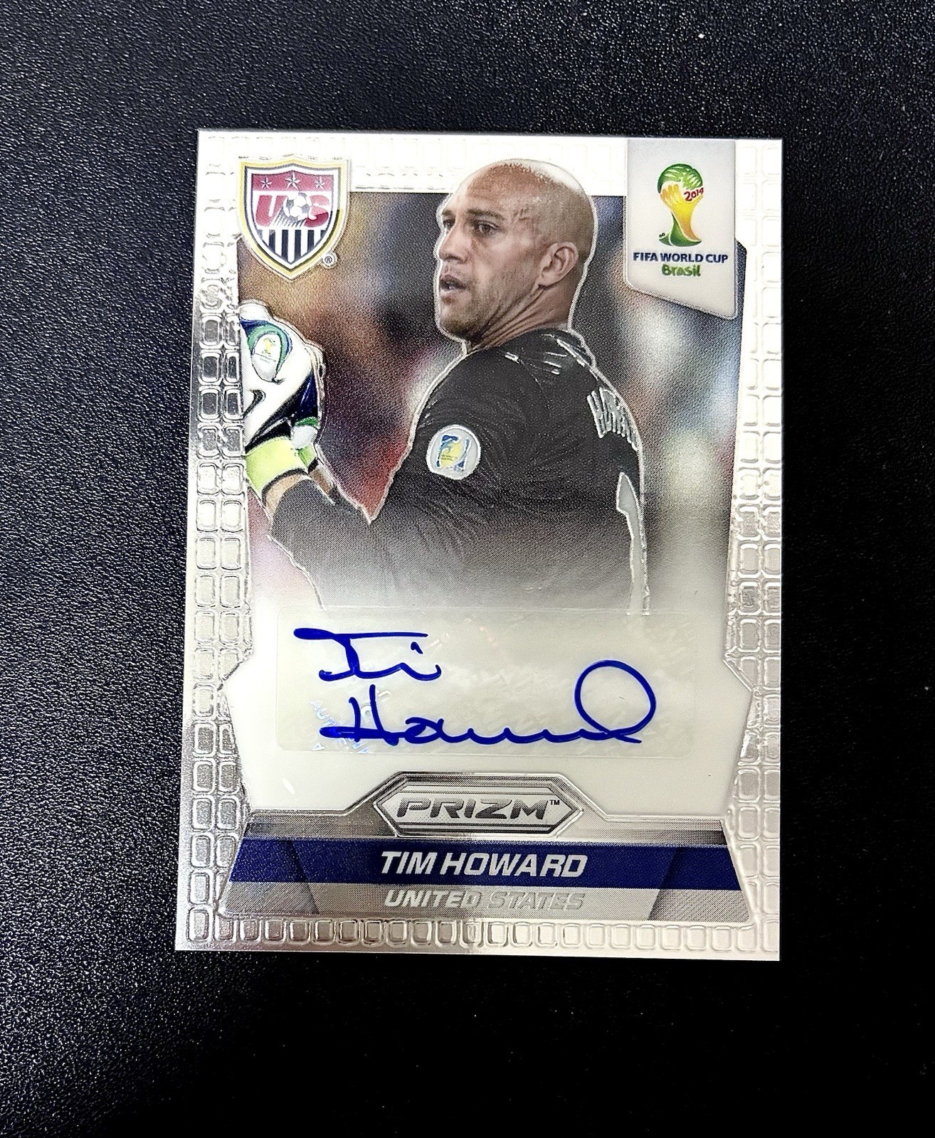Tim Howard 2014 Prizm World Cup Signatures Autograph Auto USA USMNT SP