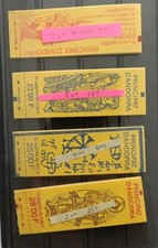 Andorre  4 carnets neufs non ouvert de 1988 a 1993