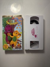 Barney's 1-2-3-4 Seasons VHS 1996 Classic Cartoon Movie Tape Collection