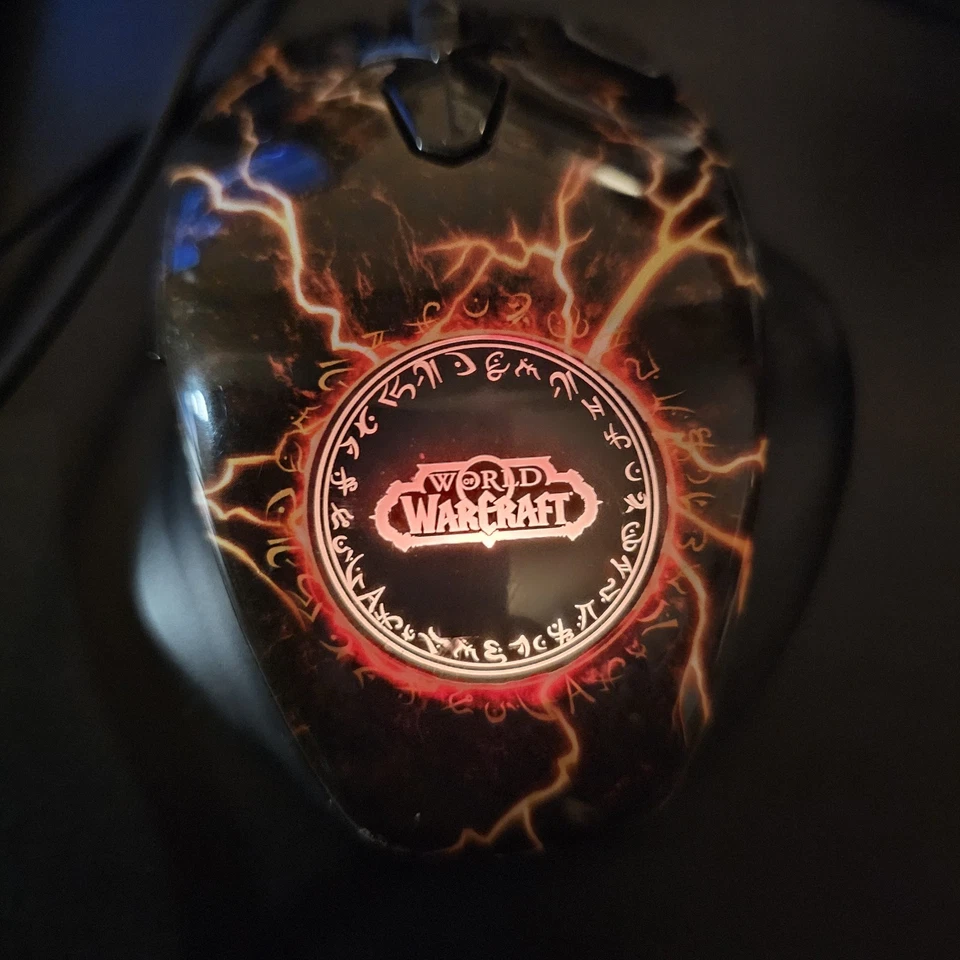 SteelSeries World of Warcraft Legendary Edition MMO Gaming Mouse Read Descriptio - Image 4 of 4