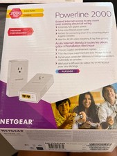 NETGEAR Powerline 2000 PLP2000 Extra Outlet, Wall Plug Network Adapter