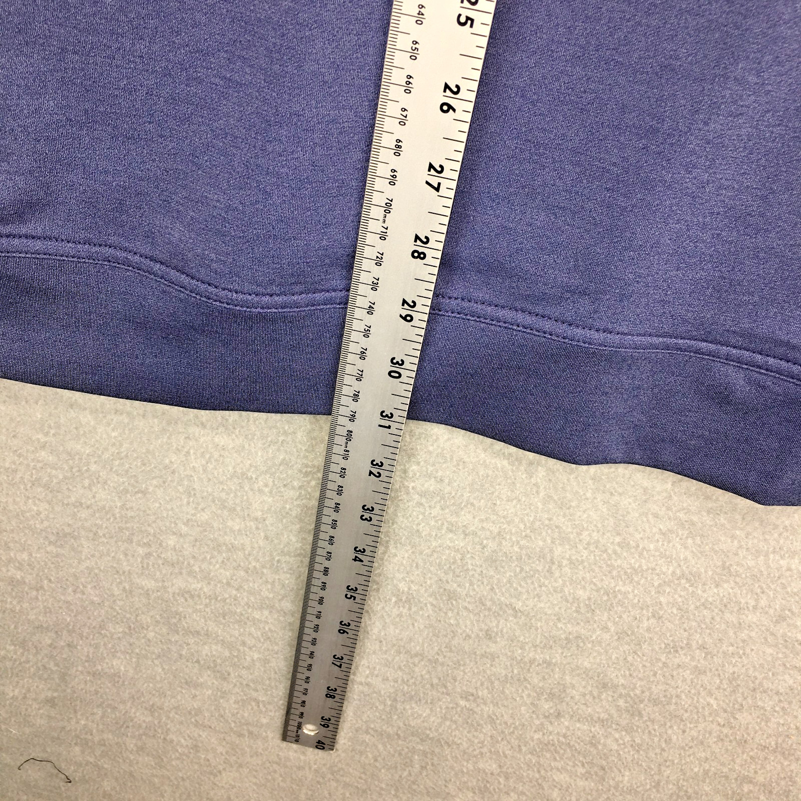 Peter Millar Quarter Zip Performance Pullover Blu… - image 4