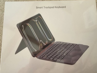iPad Keyboard Case with Precision Touchpad & 7-Color Backlight + Stylus Bundle