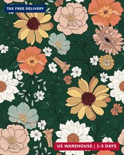 17.7" x 118" Floral Wallpaper Peel and Stick Vintage Floral Contact Paper Boho F