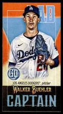 2021 Gypsy Queen #CM-WB Walker Buehler  Captains Minis   Los Angeles Dodgers