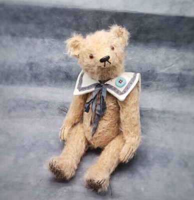 Teddy Bär Künstlerteddy Teddy Mohair Plusch 100%Handmade 