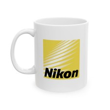 Nikon Mug 11oz – Photography Coffee Cup Gift for Camera and Lens Lovers