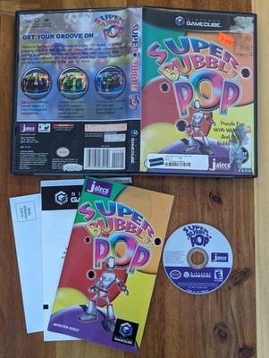 Super Bubble Pop (Gamecube, 2002)   CIB Complete w/ Manual