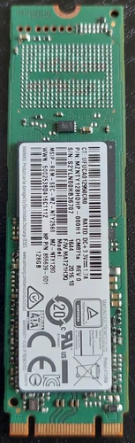 Samsung MZ-NTY1280 128GB Ssd. Voor laptop.