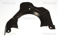 Triscan Spritzblech Bremsscheibe 8125 10102 Stahl FüR Fiat Ducato Bus 100 110 3