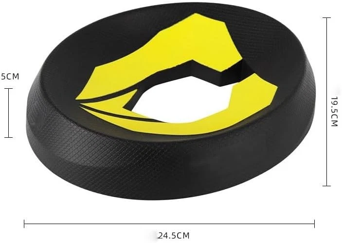 CREVYTEG Helmhalter Donut, rutschfeste Auflage für alle Helmtypen inkl. Motorrad & Sport