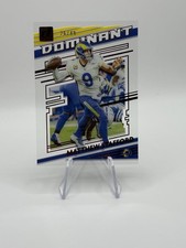 2021 Clearly Donruss Matthew Stafford Clearly Dominant Red /49 #CD-MS