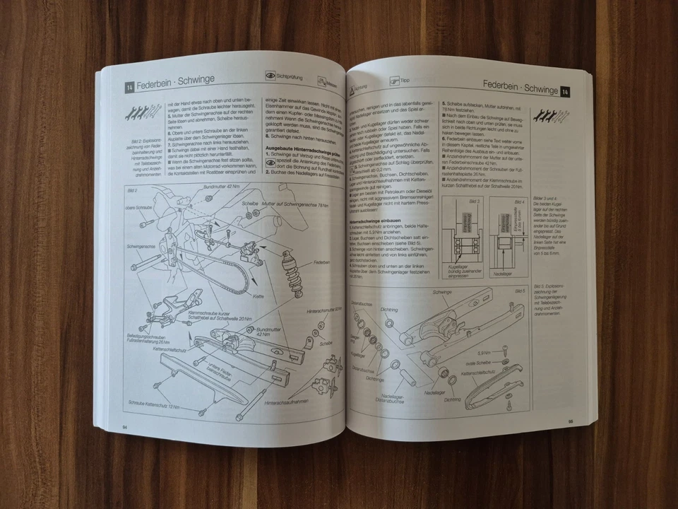 Reparaturanleitung Reparaturhandbuch Honda CBF 600 600 S - Bild 4 von 4