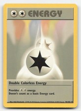 Double Colorless Energy Base Set Unlimited 96/102 UC Pokemon MP on eBay