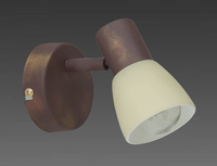 Glas Wandleuchte Wandspot Spot 1 Flammig Lampe Leuchte Brilliant 35810/56