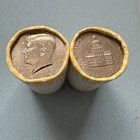 Kennedy Half Dollar Unsearched Bank Rolls! 2/20 COIN ROLLS ! 40 coin silver?