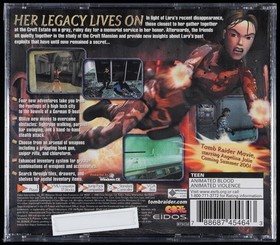 Tomb Raider: Chronicles (Sega Dreamcast, 2000) PSA Graded Sealed 9.6 A NOT WATA