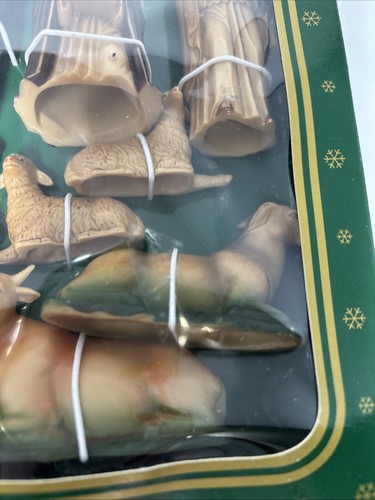 Christmas Nativity Set 12-Piece HJ Sherman Co Jesus, Mary, Joseph, 3 Kings + New - Picture 7 of 13