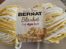 NEW Yarnspirations Bernat Blanket Tie Dye-ish Big Skein 10.5 Oz