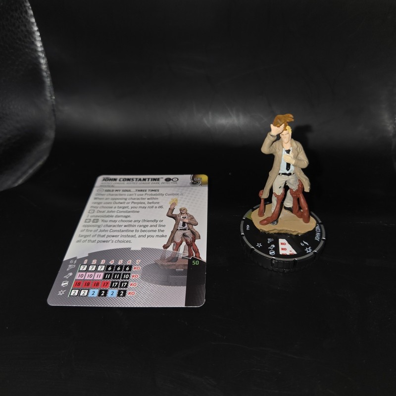 Heroclix John Constantine 046 DC Masters of Time Super Rare