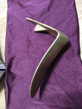 Cast Brass Butt Plate Rifle Gun Vintage Smoothbore No Holes 4 78x 1 78x 4 58