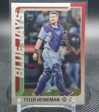 2025 Topps Update Tyler Heineman Vintage /99 Rangers