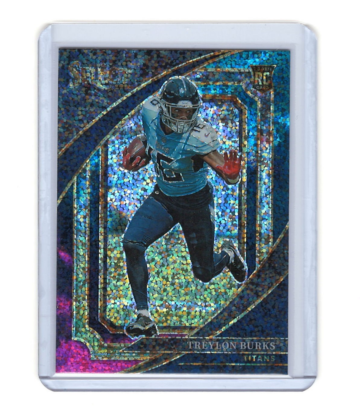 2022 Panini Select Suite Level Treylon Burks Cosmic Prizm Rookie Card RC SP #352