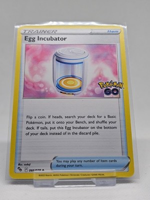 066/078 Eierinkubator: Uncommon Trainer: Pokemon GO Trainer Karte TCG SWSH10,5