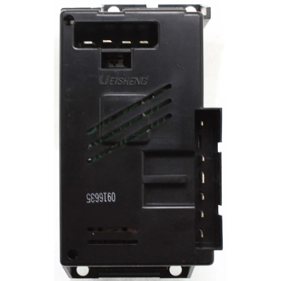 Window Switch For 1992-1995 Chevrolet Caprice Front Driver Side Chrome Power - Image 4 of 4