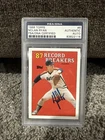Nolan Ryan Signed 1988 Topps #6 Record Breakers Card PSA PSA/DNA Authentic