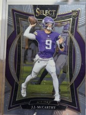 2024 Panini Select - Concourse J.J. McCarthy #24 (RC)