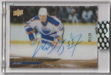 2024-25 UPPER DECK CLEAR CUT HIGH GLOSS WAYNE GRETZKY 01/10 EDMONTON OILERS