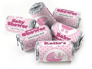 personalised love hearts baby shower
