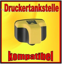 komp. Patrone für HP Photosmart 3110 3120 3210 C5180 C6180 ers. HP 363 yellow