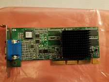 ATI 109-73100-02 RAGE 128 PRO ULTRA 4x AGP Video Card Low Profile