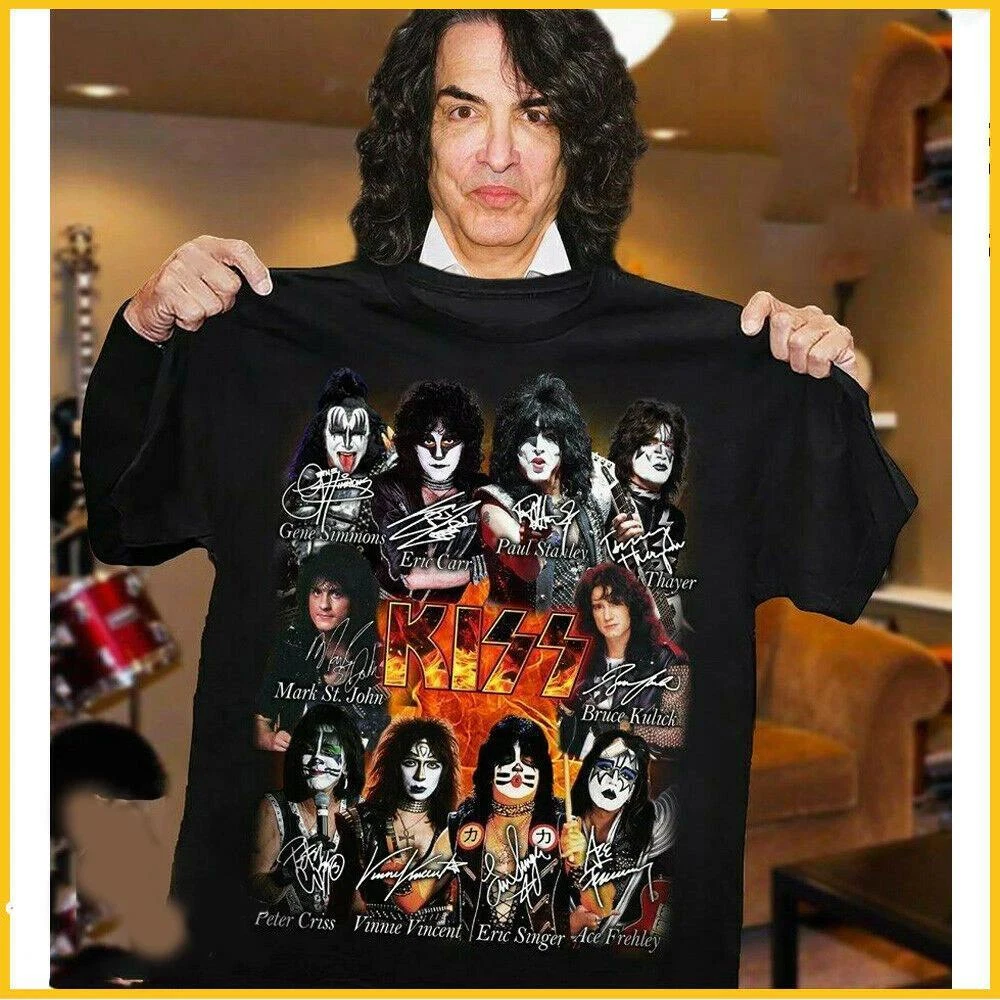 KISS End of the road tour 2023-All Disign Unisex T-Shirt - Full Color ,  S-3XL