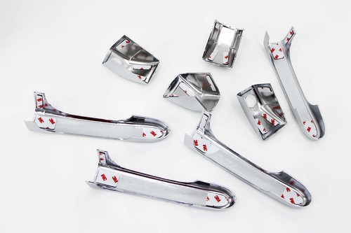 Auto Clover Chrome Door Handle Cover Trim Set for Kia Sedona 2006 - 2014 - Picture 6 of 7