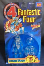 1995 ToyBiz Marvel Fantastic Four Invisible Woman Action Figure NIB