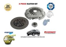 FOR MITSUBISHI SHOGUN SPORT 2.5TD 4D56 2000-2009 CLUTCH KIT COVER PLATE BEARING