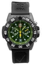 Luminox Navy Seal 45mm Chronograph Green Dial Men's Watch XS.3597