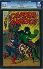 CAPTAIN AMERICA  #110  High Grade STERANKO "HULK!"!  VF8.0 CGC    0266553011