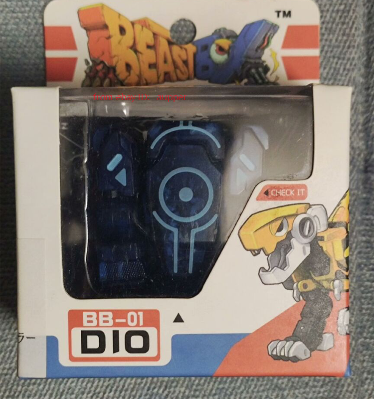 52 Beastbox Dinosaurs Tribe Bb-01 Dio Neon Blue Ver. Action Figure