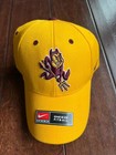 Nike Asu Arizona State Sun Devils Hat Yellow Adjustable Unisex Cap Nwt