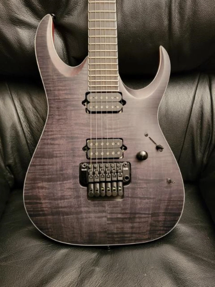 Ibanez RG RGAIX6FMT Iron Label Flame Gray Floyd Rose Electric