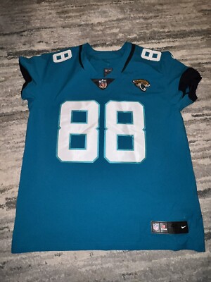 Nike Jacksonville Jaguars Teal Vapor Elite Draft #88 Jersey 48 $298 NWOT 