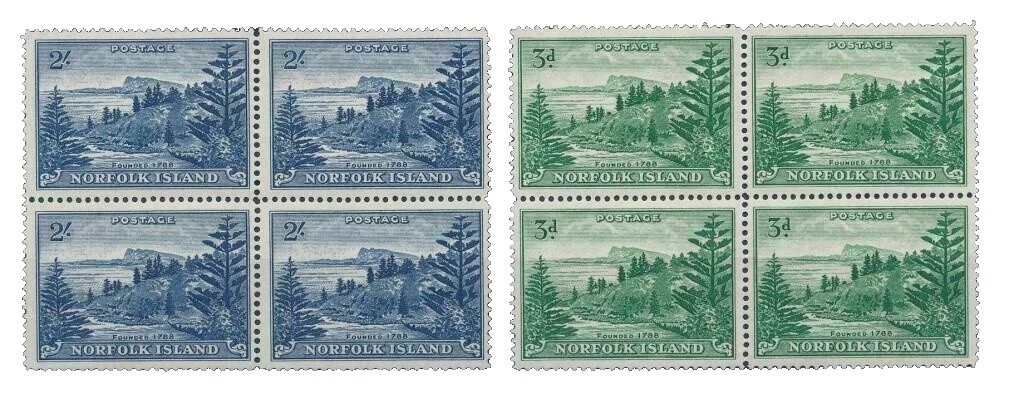 White British Colonies & Territories Stamp Blocks