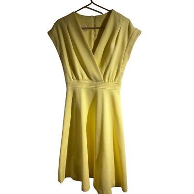 yellow dress windsor Summer Wedding Guest Dresses Center back zipper with hook Dress Casual Short By J.