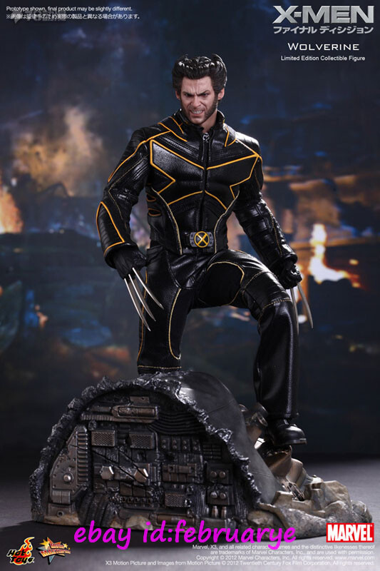 ★MARVEL★X-MEN :THE LAST STAND Wolverine HOT TOYS MMS187 X-Men: The Last Stand Wolverine 1/6 Action