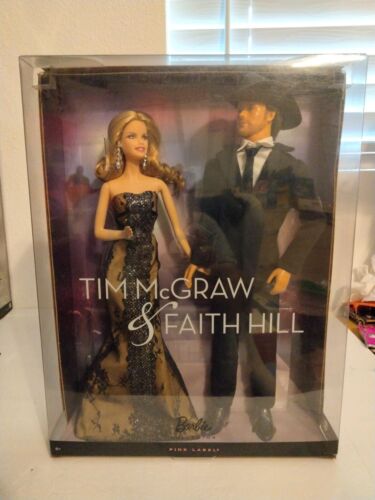 NRFB KEN & BARBIE ~ N700) TIM MCGRAW & FAITH HILL CELEBRITY FASHION DOLL GIFTSET - Picture 1 of 2